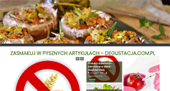 Desktop Screenshot of degustacja.com.pl